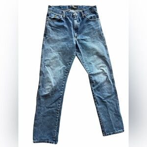 Vintage Wrangler Men's Classic Blue Jeans